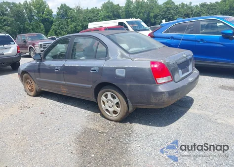 2003 Hyundai Elantra from USA, damaged, VIN DN45D63U498882